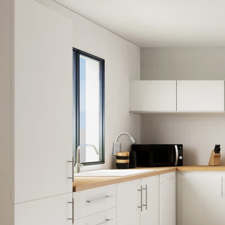 Lampka nocna ścienna BASE 8W + 2W Elastyczna Biała Milagro