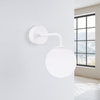 Lampa Ścienna Kinkiet 1x G9 Biała Astral French Sky SL.1658 Sollux