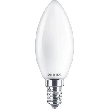 Żarówka LED Świeczka E14 B35 3.4W = 40W 470lm 2700 Ciepła Filament Mleczna PHILIPS  Ściemnialna