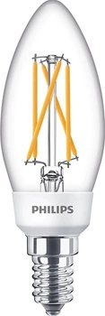 Żarówka LED Świeczka E14 B35 5W = 40W 470lm 2700 Ciepła Filament PHILIPS Ściemnialna