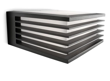 Kinkiet Ogrodowy Lampa Elewacyjna Zewnętrzna E27 IP44 Antracyt Shades Philips