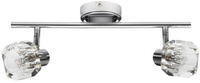 Oprawa lampa sufitowa GLASO 2xG9 chrom 37cm Kanlux