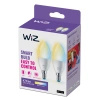2x Żarówka LED E14 Świeczka C37 4.9W = 40W 470lm 2700-6500K TW Inteligentna SMART WiFi Bluetooth Aplikacja WiZ