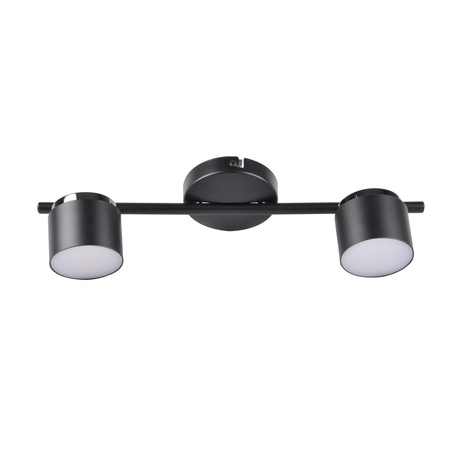 Lampa Listwa LED Oprawa Sufitowo-Ścienna 8,4W KUBIK 2 Czarny 3000K GOLDLUX (Polux)
