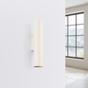 Lampa Ścienna Kinkiet Tuba Spot 2x GU10 Beżowa Lagos Ocean Green SL.1483 Sollux