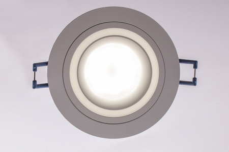 Oprawa HALOGENOWA TRIBUS Podtynkowa Stała Okrągła Biała GU10