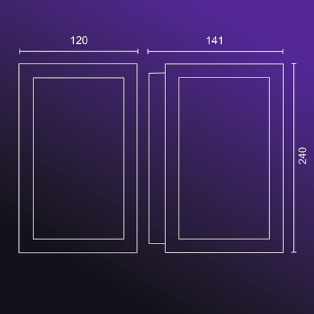 Kinkiet Ogrodowy LED Lampa Zewnętrzna Elewacyjna 15.8W 1180lm IP65 White and Color Ambiance RGB + TW Czarna Inteligentna SMART Zigbee Bluetooth Impress LowVolt Philips HUE