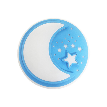 Plafon LED Lampa Sufitowa Natynkowa NOTE Niebieski 45W LED Ø480 mm Milagro