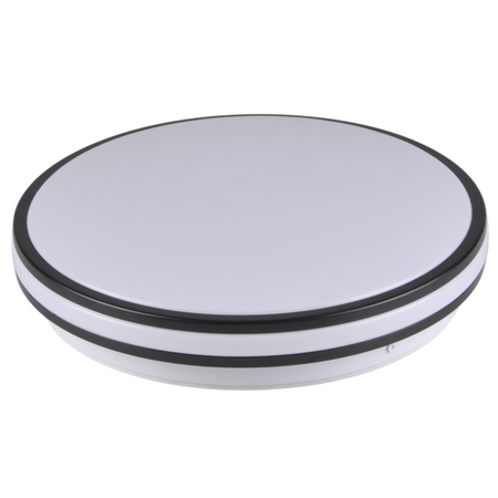 Plafon ORBIT 40 oprawa lampa sufitowa LED 24W GOLDLUX (Polux) CZARNY 2600lm 4000K