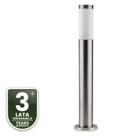 Lampa Ogrodowa Zewnętrzna E27 INOX SŁUPEK 65cm Lilium LUMILED