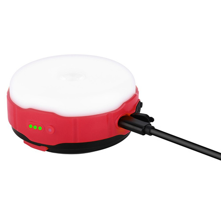 Latarka Akumulatorowa LED Kempingowa 500lm 3000K-6500K Solarna USB-C Powerbank VA0100 VAYOX