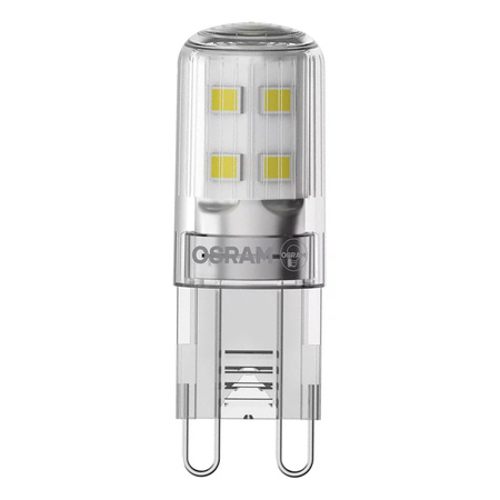 5x Żarówka LED Kapsułka G9 1.9W = 20W 200lm 2700K Ciepła 300° BASE Osram