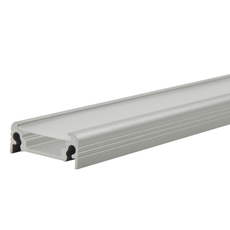 Profil Aluminiowy Natynkowy do Taśmy LED Anodowany 2m PROFILO Kanlux 10szt.