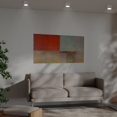 Oprawa Natynkowa SPOT Lampa Sufitowa Punktowa 1x GX53 Biała Videx