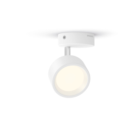 Lampa Ścienna Kinkiet LED 5.5W 550lm 2700K Biała Bracia Philips