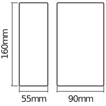 Kinkiet Ogrodowy Lampa Elewacyjna Zewnętrzna LED 12W 700lm 3000K Ciepła Szary IP44 Endura Osram