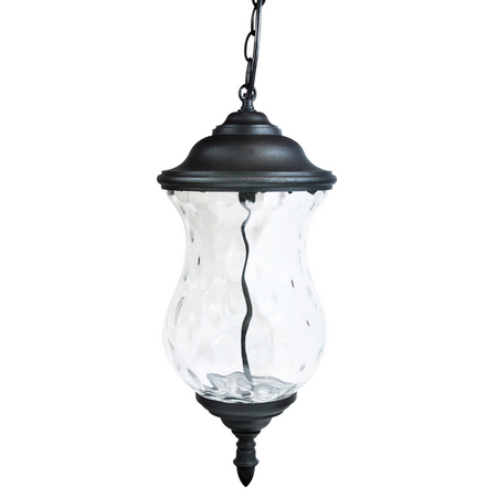 Lampa Ogrodowa Wisząca LED MARSYLIA 9W 3000K Czarna 110cm - GOLDLUX (Polux)