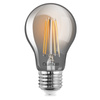 Zestaw 6x Żarówka LED  A60 E27 6W = 50W 660lm 2200K Ciepła 360° Filament Dymiona LUMILED Smokey