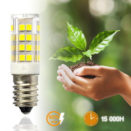 Żarówka LED E14 Tubularna T25 5W = 40W 470lm 6500K Zimna 320° LUMILED
