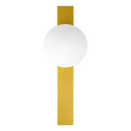 Kinkiet Ścienny Lampa Natynkowa do Czytania G9 Złoty Bali Masterled