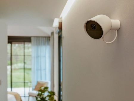 Kamera Przewodowa Zewnętrzna IP 2K QHD 1440p CMOS Biała Zigbee WiFi SMART Security Camera Secure Philips HUE