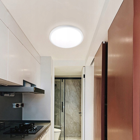 Panel LED Oprawa Sufitowa 24W 1920lm 6500K Zimny Natynkowy Okrągły Biały Proma Masterled