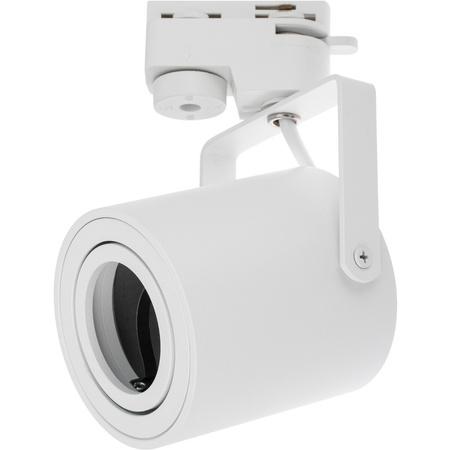 Zestaw Szyna Oświetleniowa Szynoprzewód 2m + 4x Reflektor Szynowy LED Lampa GU10 Biały Mat