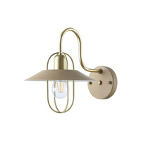Kinkiet Ścienny Lampa E27 Złoty Industrialny Nesrin 3518 Rabalux