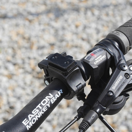 Lampka Latarka Rowerowa Światło Przód LED USB z Akumulatorem 6 Trybów Świecenia VAYOX