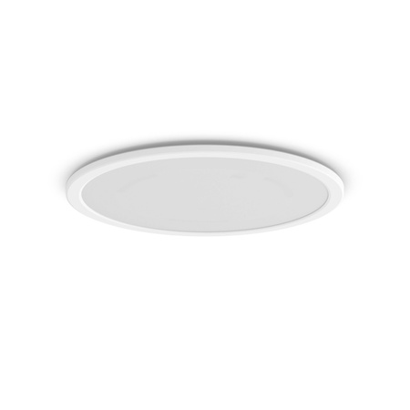Lampa Sufitowa Plafon Łazienkowy LED 15W 1300lm 2700K IP44 SceneSwitch Biała Super Slim CL550 Bathroom Philips