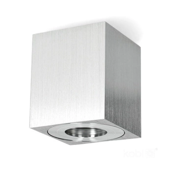 Oprawa Natynkowa Halogenowa Wodoodporna Aluminiowa GU10 IP44 Chrom Aquarius Kobi