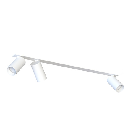 Lampa Sufitowa Oprawa Podtynkowa Reflektor Punktowa 3x GU10 Biała Nowoczesna MONO SURFACE 7830 Nowodvorski