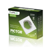 Oprawa HALOGENOWA Podtynkowa Ruchoma Kwadrat  PICTOR Chrom Blacha MR16 GU10