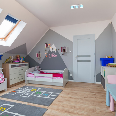 Lampa Sufitowa DIXIE Niebieska Biała 3xGX53 Listwa Milagro