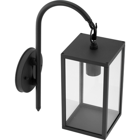 Kinkiet Ogrodowy Dół Lampa Elewacyjna Malmo E27 IP44 Grafit - GOLDLUX (Polux)