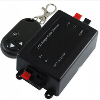 Ściemniacz Do Taśm LED Sterownik Radiowy z Pilotem RF 8A 12V