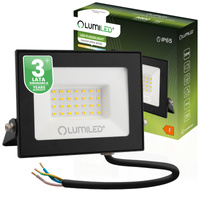 Naświetlacz LED ZUNA2 30W 2700lm 4000K IP65 Czarny LUMILED