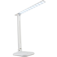 Lampka biurkowa szkolna Jowi Y1096 biała ciepła 9W GOLDLUX (Polux) lampka na biurko
