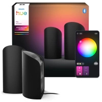 2x Lampka Biurkowa LED do Podświetlania Ścian 2070lm IP20 White and Color Ambiance RGB + TW Biała Inteligentna SMART Zigbee Bluetooth Indoor Table Lamp Play Wall Washer Philips HUE