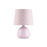 Lampa Stołowa Biurkowa Nocna E14 Różowy Klasyczny Ellie 4384 Rabalux