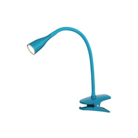 Lampa Stołowa Biurkowa Nocna 4.5W 330lm 3000K Niebieski Nowoczesny Jeff 4195 Rabalux