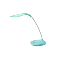 Lampa Stołowa Biurkowa Nocna 2W 165lm 4000K Ściemnialna Niebieski Minimalistyczny Bedi Rabalux
