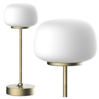 Lampka Stołowa LED Biurkowa Dekoracyjna 1.8W 150lm 2700K Ciepła Złota Rimini Sanico Goldlux