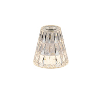 Lampa Stołowa Biurkowa Nocna Dekoracyjna 2W 40lm 3000K RGB Przezroczysty Nowoczesny Siggy Rabalux