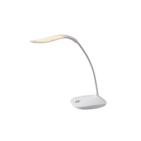 Lampa Stołowa Biurkowa Nocna 2W 165lm 4000K Ściemnialna Biały Minimalistyczny Bedi Rabalux