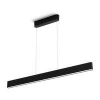 Lampa Sufitowa Oprawa Wisząca ENSIS Czarna 79W CCT RGB Góra Dół PHILIPS HUE Bluetooth Zigbee