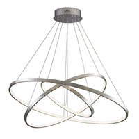 Lampa Sufitowa LED Wisząca Zwis 60W 8000lm 4000K Neutralna 120° Srebrna LEA Sanico Goldlux