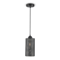 Lampa Wisząca Oprawa E27 Czarny klosz matowy VT-7132 V-TAC