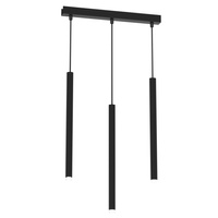 Lampa Wisząca Sufitowa MONZA Czarna 3xG9 max 8W LED Milagro