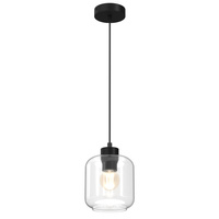 Lampa Wisząca Sufitowa SOMBRA CLEAR 1xE27 Milagro